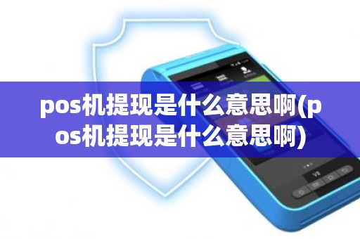 pos机提现是什么意思啊(pos机提现是什么意思啊)