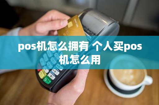 pos机怎么拥有 个人买pos机怎么用