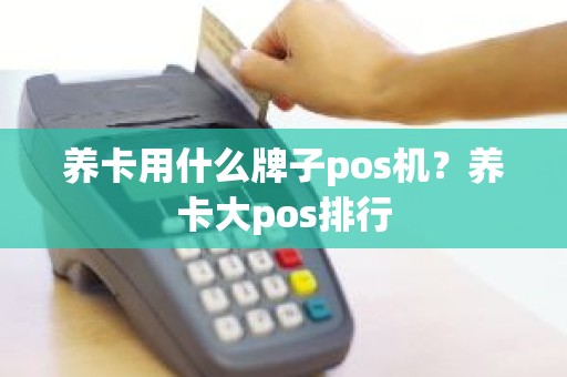 养卡用什么牌子pos机？养卡大pos排行