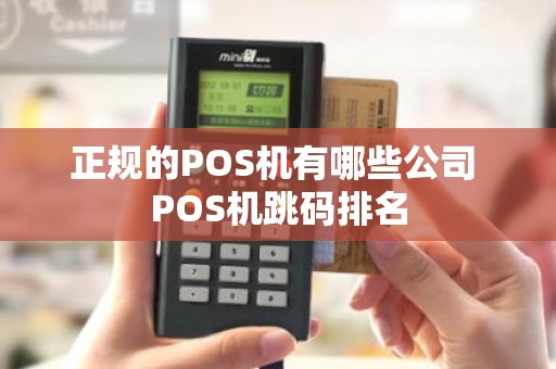 正规的POS机有哪些公司 POS机跳码排名 正规的POS机有哪些公司 POS机跳码排名