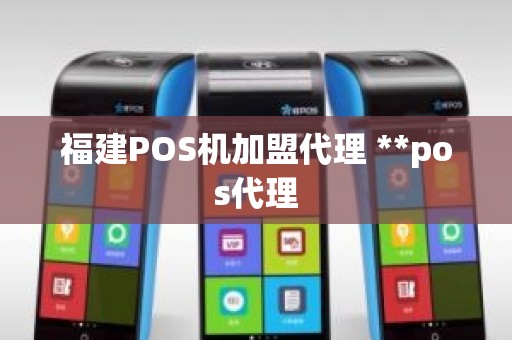 福建POS机加盟代理 **pos代理