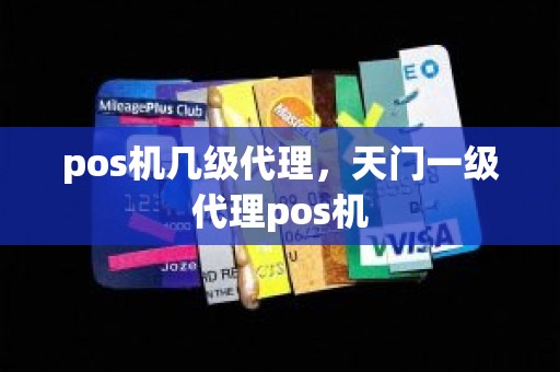 pos机几级代理，天门一级代理pos机