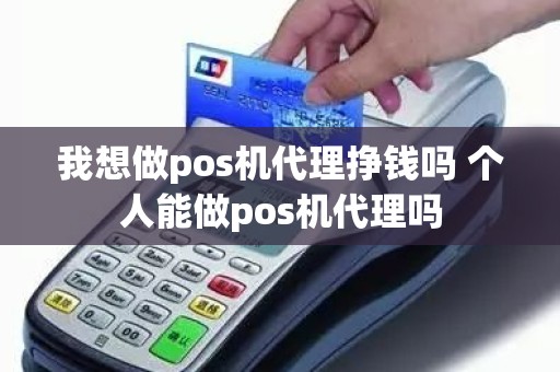 我想做pos机代理挣钱吗 个人能做pos机代理吗