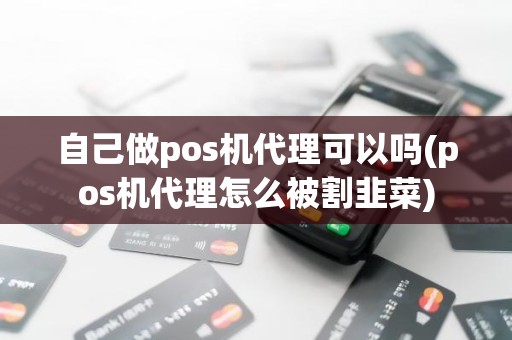自己做pos机代理可以吗(pos机代理怎么被割韭菜)