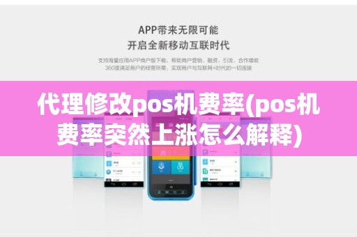 代理修改pos机费率(pos机费率突然上涨怎么解释)