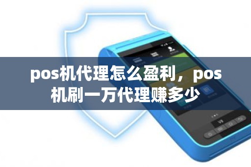 pos机代理怎么盈利，pos机刷一万代理赚多少