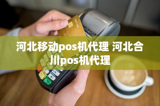 河北移动pos机代理 河北合川pos机代理