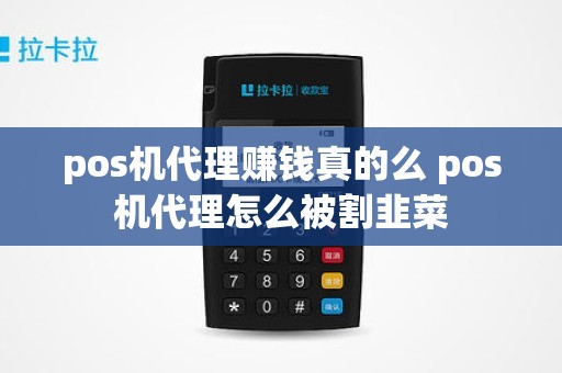 pos机代理赚钱真的么 pos机代理怎么被割韭菜