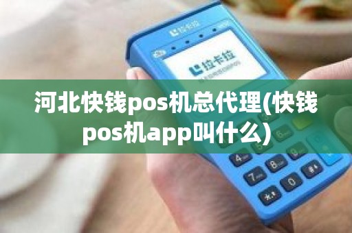 河北快钱pos机总代理(快钱pos机app叫什么)