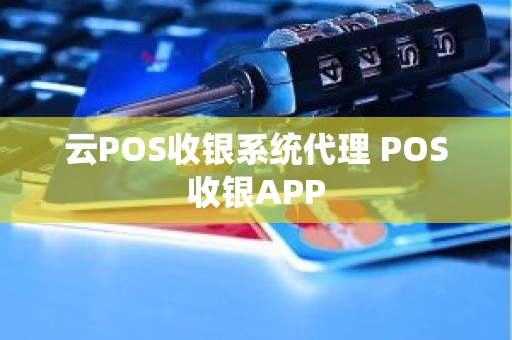 云POS收银系统代理 POS收银APP