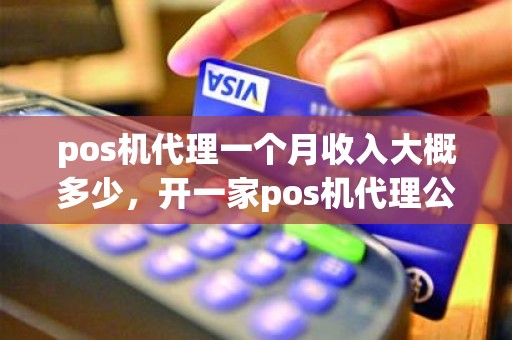pos机代理一个月收入大概多少，开一家pos机代理公司