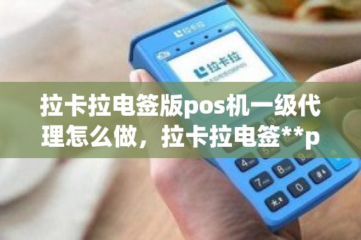 拉卡拉电签版pos机一级代理怎么做，拉卡拉电签**pos到账时间