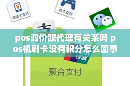pos调价跟代理有关系吗 pos机刷卡没有积分怎么回事