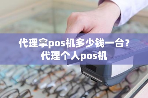 代理拿pos机多少钱一台？代理个人pos机