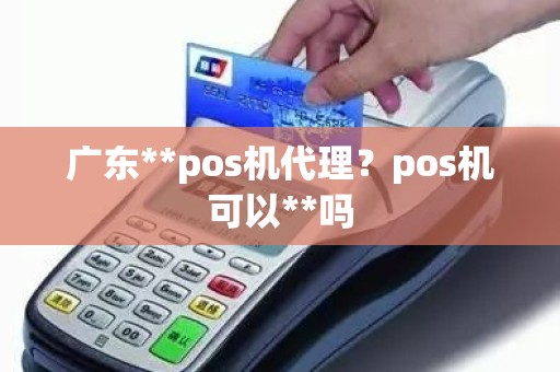 广东**pos机代理？pos机可以**吗