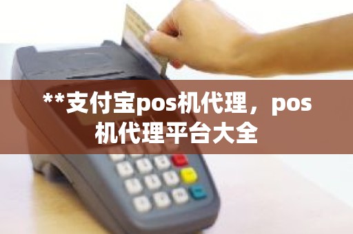 **支付宝pos机代理，pos机代理平台大全