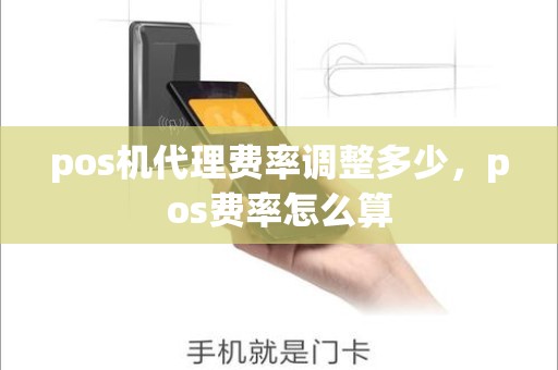 pos机代理费率调整多少，pos费率怎么算