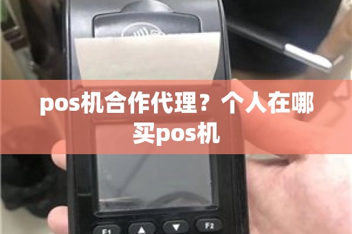 pos机合作代理？个人在哪买pos机