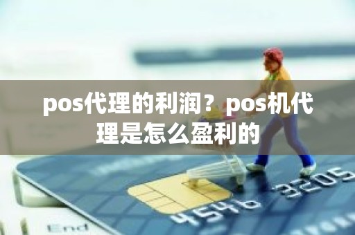pos代理的利润?pos机代理是怎么盈利的 pos代理的利润?pos机代理是怎么盈利的