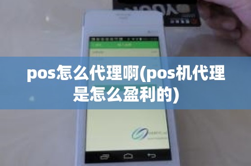 pos怎么代理啊(pos机代理是怎么盈利的)