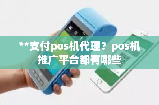 **支付pos机代理？pos机推广平台都有哪些