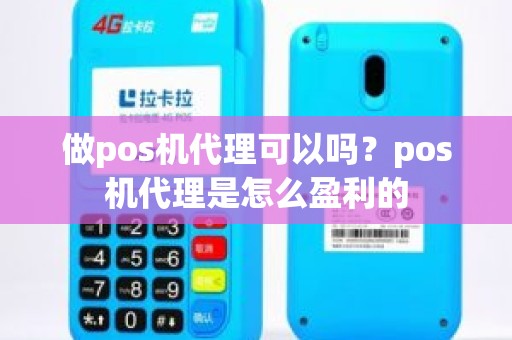 做pos机代理可以吗？pos机代理是怎么盈利的