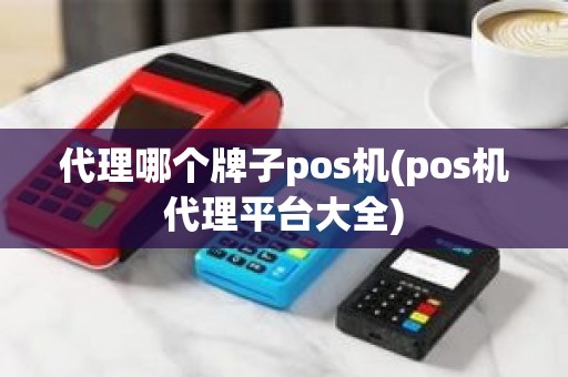 代理哪个牌子pos机(pos机代理平台大全)