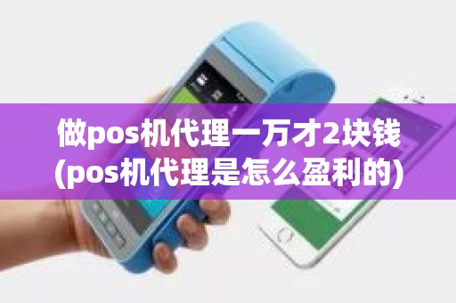 做pos机代理一万才2块钱(pos机代理是怎么盈利的)