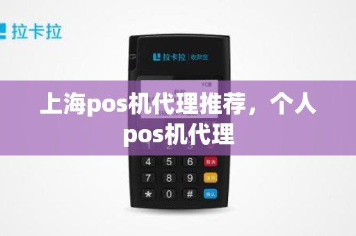 上海pos机代理推荐，个人pos机代理