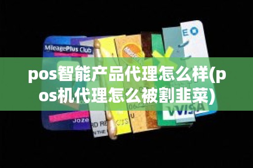 pos智能产品代理怎么样(pos机代理怎么被割韭菜)