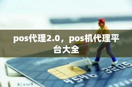 pos代理2.0，pos机代理平台大全