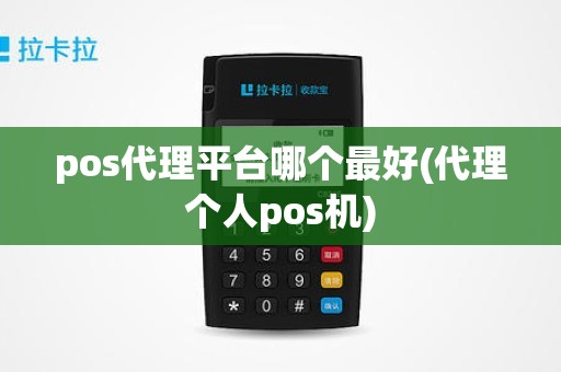 pos代理平台哪个最好(代理个人pos机)