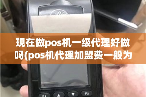 现在做pos机一级代理好做吗(pos机代理加盟费一般为多少)