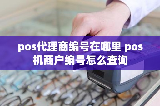 pos代理商编号在哪里 pos机商户编号怎么查询