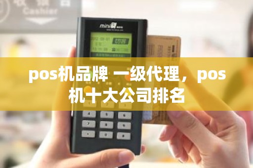 pos机品牌 一级代理，pos机十大公司排名