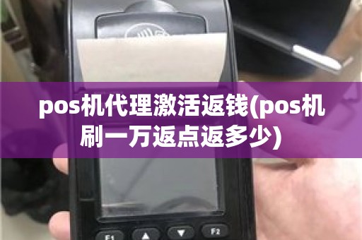 pos机代理激活返钱(pos机刷一万返点返多少)