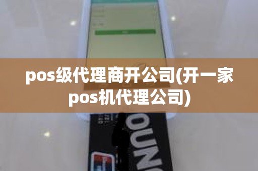 pos级代理商开公司(开一家pos机代理公司)