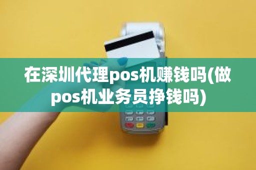 在深圳代理pos机赚钱吗(做pos机业务员挣钱吗)