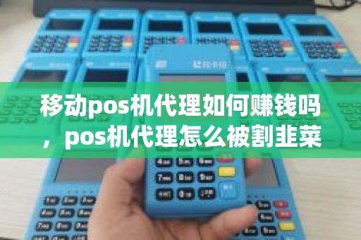 移动pos机代理如何赚钱吗，pos机代理怎么被割韭菜