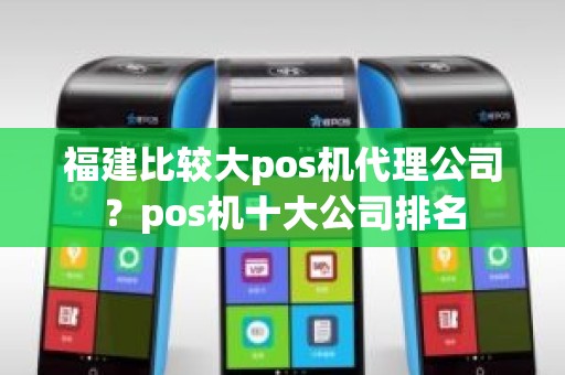 福建比较大pos机代理公司?pos机十大公司排名 福建比较大pos机代理公司?pos机十大公司排名