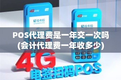 POS代理费是一年交一次吗(会计代理费一年收多少)