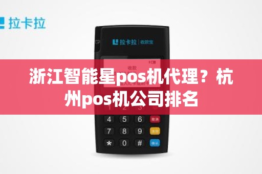 浙江智能星pos机代理？杭州pos机公司排名