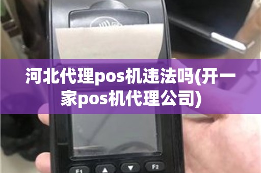 河北代理pos机违法吗(开一家pos机代理公司)