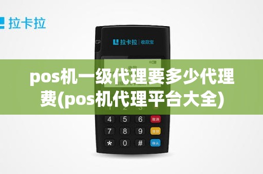 pos机一级代理要多少代理费(pos机代理平台大全)