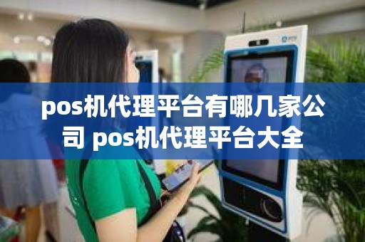 pos机代理平台有哪几家公司 pos机代理平台大全