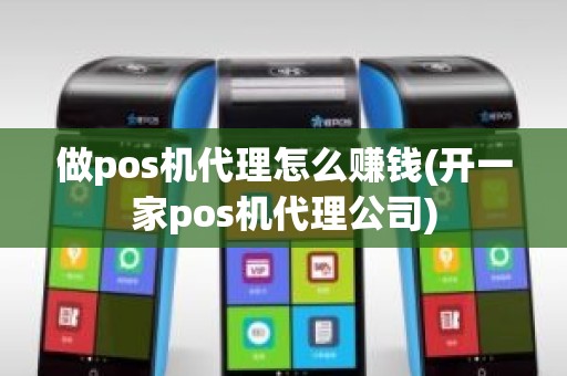 做pos机代理怎么赚钱(开一家pos机代理公司)