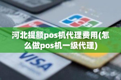 河北提额pos机代理费用(怎么做pos机一级代理)