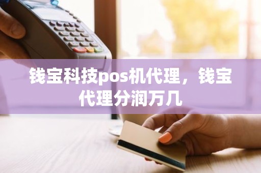 钱宝科技pos机代理，钱宝代理分润万几