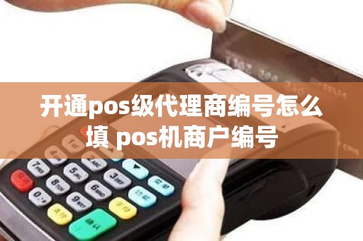 开通pos级代理商编号怎么填 pos机商户编号