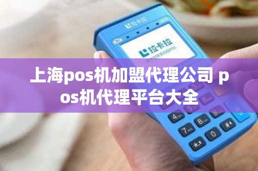 上海pos机加盟代理公司 pos机代理平台大全